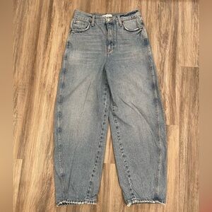 Zara Barrel Jeans